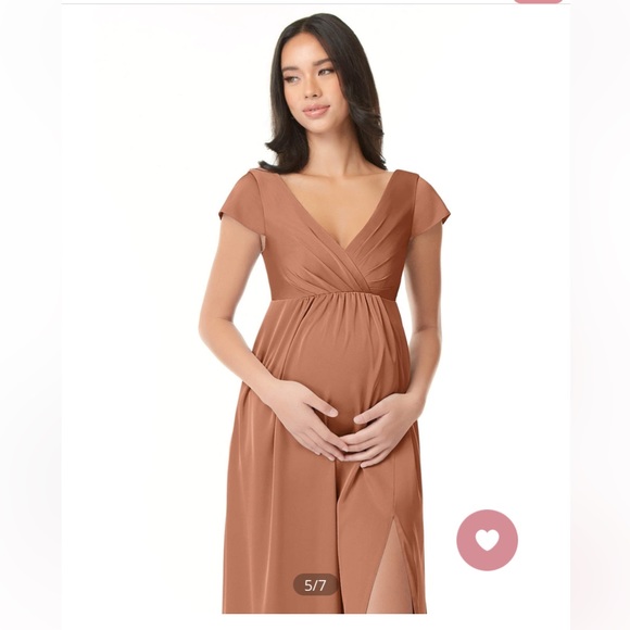 Azazie Maternity Bridesmaids Dress - Picture 5 of 8
